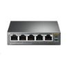 Obrázek TP- Link switch TL- SF1005P (5 x 100Mb/ s, 4xPoE+, 67 W, fanless)
