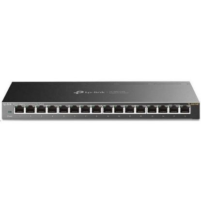 Obrázek TP- Link Easy Smart switch TL- SG116E (16xGbE, fanless)
