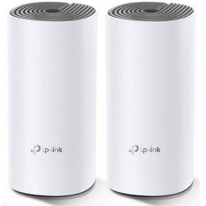 Obrázek TP- Link Deco E4(2- pack) WiFi5 Mesh (AC1200, 2, 4GHz/ 5GHz, 2 x 100Mb/ sLAN/ WAN)