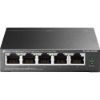 Obrázek TP- Link Easy Smart switch TL- SG105MPE (5xGbE, 4xPoE+, 120 W, fanless)