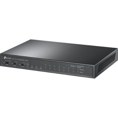 Obrázek TP- Link CCTV switch TL- SL1311P (8 x 100Mb/ s, 2xGbE, 1xSFP, 8xPoE+, 65 W, fanless)