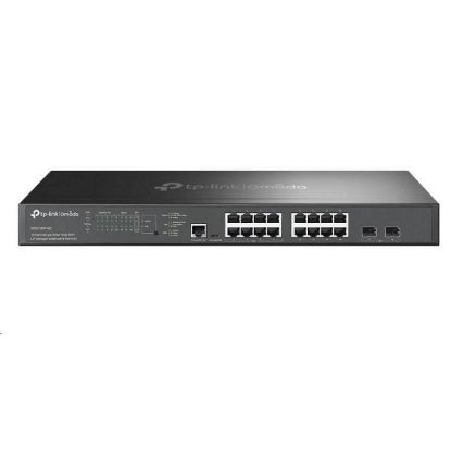 Obrázek TP- Link OMADA switch SG3218XP- M2 (16 x 2, 5GbELAN, 2xSFP+, 8xPoE+, 240 W, 2xConsole)