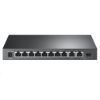 Obrázek TP- Link CCTV switch TL- SG1210PP (9xGbE, 1xGbE/ SFP combo uplink, 1xGbE uplink, 6xPoE+, 2xPoE++, 123 W, fanless)