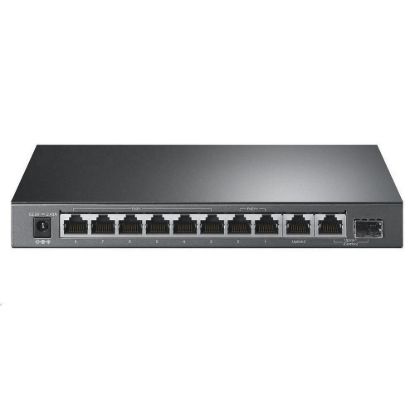 Obrázek TP- Link CCTV switch TL- SG1210PP (9xGbE, 1xGbE/ SFP combo uplink, 1xGbE uplink, 6xPoE+, 2xPoE++, 123 W, fanless)