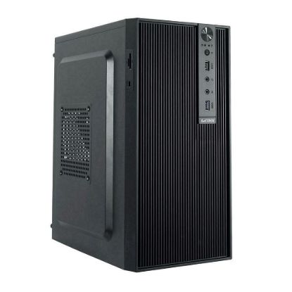 Obrázek 1stCOOL skříň STEP 6, micro tower, AU, USB 3.0, USB- C, CR, bez zdroje, černá