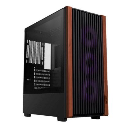 Obrázek 1stCOOL skříň G6 Noble, Mid Tower, ATX, AU, Průhledná Bočnice, Černá