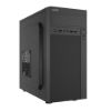 Obrázek 1stCOOL skříň STEP Premium, micro tower, AU, USB 3.0, USB- C, 1x 120mm + 1x 80mm Fan, černá