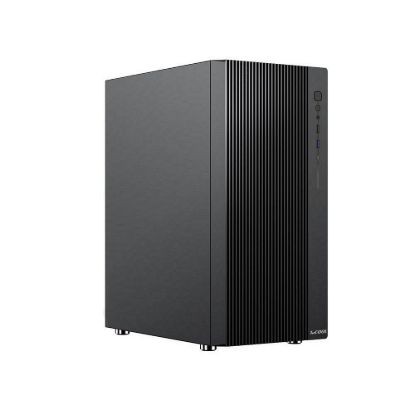 Obrázek 1stCOOL skříň GAMER 4, Mid tower, AU, USB 3.0, USB- C, 2 x 120mm, bez zdroje, černá