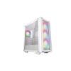 Obrázek DEEPCOOL Case CC560 MESH V2 WH, ATX, ARGB, Průhledná bočnice, 4 x 120mm Fan, bílá