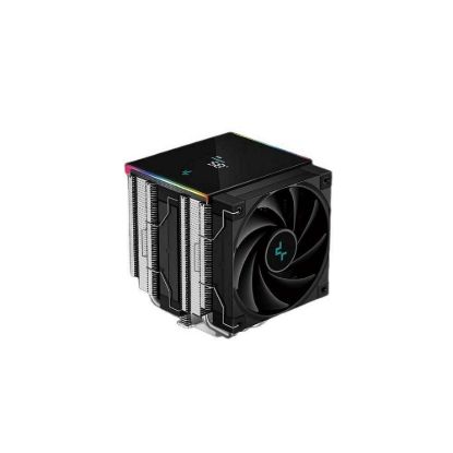 Obrázek DEEPCOOL CPU Chladič AK620 DIGITAL SE, ARGB, 2 x 120mm, LGA1851, AM5, černá