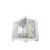 Obrázek DEEPCOOL Case CG330 3F, mATX, Průhledná bočnice, 3 x 120mm ARGB Fan, bílá