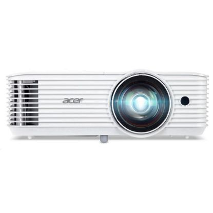 Obrázek ACER Projektor S1287n, ShortThrow, 1024 x 768, 4000ANSI, VGA, HDMI, RJ45, REPRO, 5000h, LAN, White