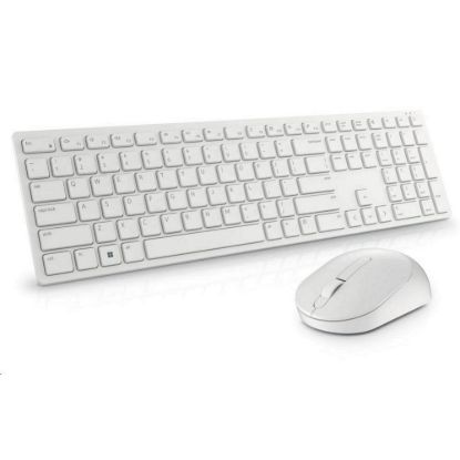 Obrázek DELL Pro Wireless Keyboard and Mouse - KM5221 W - Hungarian (QWERTZ) - White