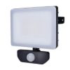 Obrázek Solight LED reflektor Quick se sensorem, 30 W, 2550lm, 4000K, IP44, černý