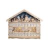 Obrázek Solight LED adventní kalnedář - horská chata, 10x LED, 50 x 40cm, 2x AA