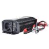 Obrázek Solight invertor 12V, USB 500mA, kovový, černý, max. zatížení: 300 W