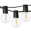 Obrázek Solight LED venkovní řetěz s žárovkami, 25 žárovek, 15m+5m, 20 W, teplá bílá
