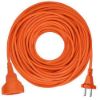 Obrázek Solight 1z pohyblivý přívod - spojka, 25m, 2 x 1, 5mm2, oranžová