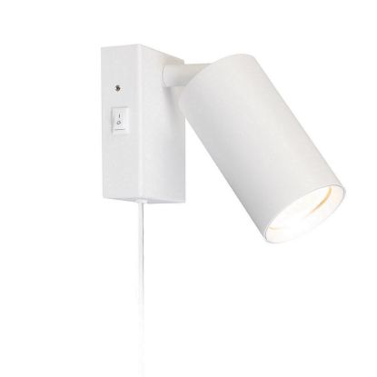 Obrázek Solight nástěnná lampička CELE, 1x GU10, bílá