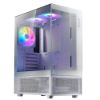 Obrázek ADATA XPG case INVADER X MINI Mid- Tower, bez zdroje, 5x 120mm Fan, Bílá