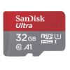 Obrázek SanDisk MicroSDHC karta 32 GB Ultra (120MB/ s, A1 Class 10 UHS- I ) + adaptér