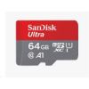 Obrázek SanDisk MicroSDXC karta 64 GB Ultra (140 MB/ s, A1 Class 10 UHS- I) + adaptér