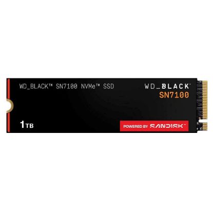 Obrázek WD BLACK SSD NVMe 1 TB PCIe SN7100 Powered by SanDisk, Gen4, (R: 7250, W: 6900MB/ s)