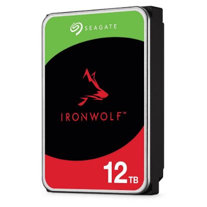 Obrázek SEAGATE HDD 12 TB IRONWOLF (NAS), 3.5", SATAIII, 7200 RPM, Cache 256MB
