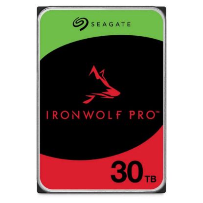 Obrázek SEAGATE HDD 30 TB IRONWOLF PRO, 3.5", SATA 6 Gb/ s, 7200 RPM, Cache 512MB
