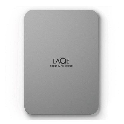Obrázek SEAGATE Externí HDD 2 TB Lacie Mobile Drive, USB- C, Stříbrná