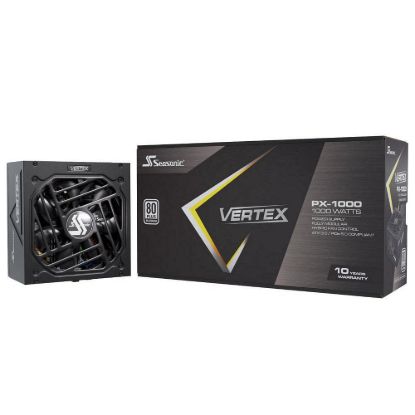 Obrázek SEASONIC zdroj 1000 W VERTEX, 80+ PLATINUM, 135 mm, ATX