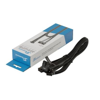 Obrázek SEASONIC Kabel 2x 8- pin na 1x 12VHPWR, 90°, 750mm, černá