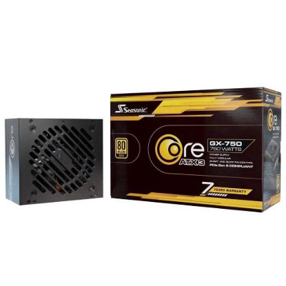 Obrázek SEASONIC zdroj Core GX 750 W, 120mm, Plně modulární, 80+ Gold, ATX 3.1