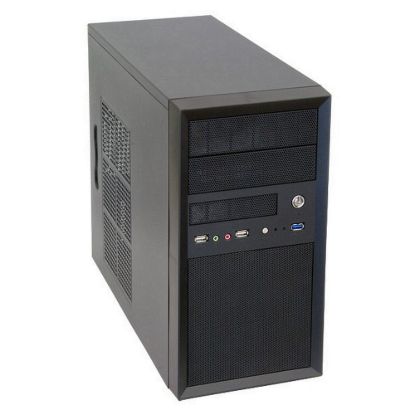 Obrázek CHIEFTEC skříň Mesh Series/ uATX, CT- 01B, 350 W, Black, USB 3.0