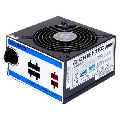 Obrázek CHIEFTEC zdroj A80 Series, CTG- 550C, 550 W, 12cm fan, Active PFC, Modular, Retail, 85+