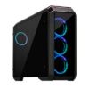 Obrázek CHIEFTEC skříň Miditower STALLION II, GP- 02- OP Black, 4x RGB Rainbow Fan, 2 x USB 3.0/ 1x USB 2.0, side glass