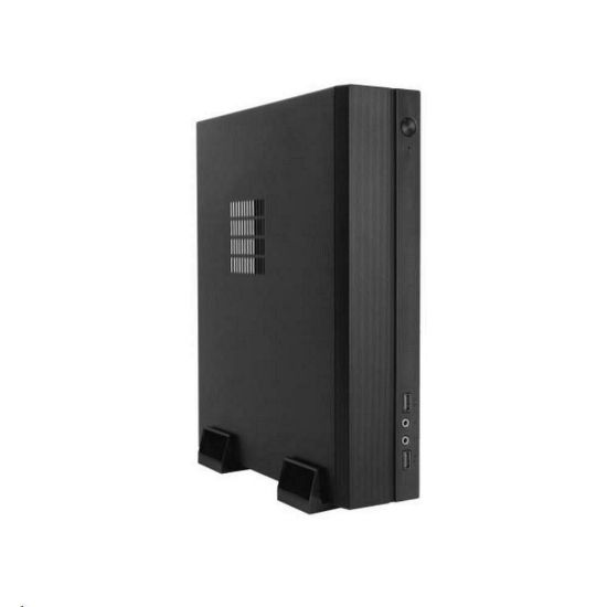 Obrázek CHIEFTEC skříň Compact Series/ mini ITX, IX- 06B- OP, Black, bez zdroje