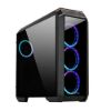Obrázek CHIEFTEC skříň STALLION II, ATX, 1x USB- C 3.2, 2x USB 3.1, 1x USB 2.0, 4x 120mm RGB Fan, černá