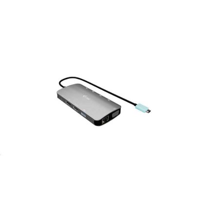 Obrázek i- tec USB- C Metal Nano 3x Display (DP, HDMI and VGA) Docking Station, PD 100 W