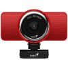 Obrázek GENIUS webkamera ECam 8000/ červená/ Full HD 1080P/ USB2.0/ mikrofon
