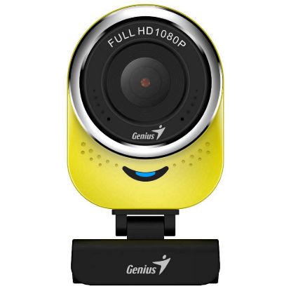 Obrázek GENIUS webkamera QCam 6000/ žlutá/ Full HD 1080P/ USB2.0/ mikrofon