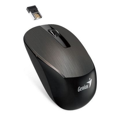Obrázek GENIUS myš NX- 7015/ 1600 dpi/ Blue- Eye senzor/ bezdrátová/ čokoládová