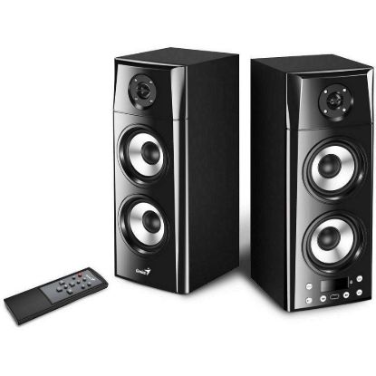 Obrázek GENIUS reproduktory SP- HF2800 BT/ 2.0/ 60 W/ Dřevěné/ Bluetooth/ USB/ dálkové ovládání