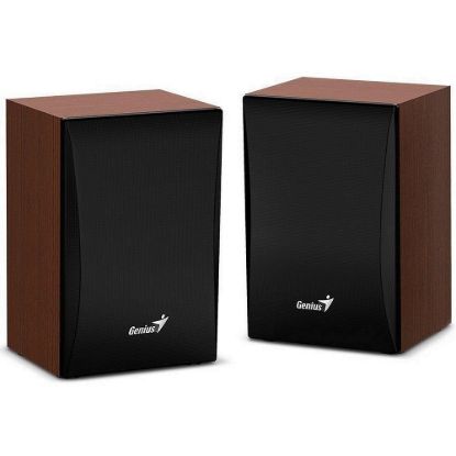 Obrázek GENIUS reproduktory SP- HF380BT/ 2.0/ Bluetooth/ 3 W/ dřevěné/ barva dřevo