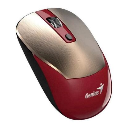 Obrázek GENIUS myš NX- 7125 GoldRed/ 1200 dpi/ bezdrátová/ Copilot/ červeno- zlatá
