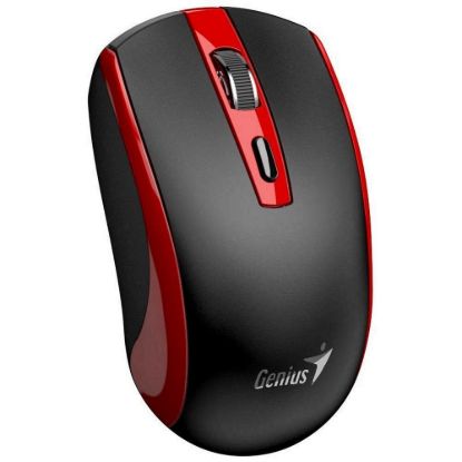 Obrázek GENIUS myš ECO- 8150/ 1200 dpi/ bezdrátová/ dobíjecí/ Copilot/ černo- červená