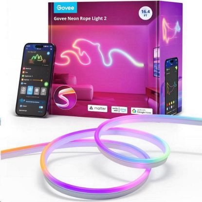 Obrázek Govee Neon 2 MATTER ohebný LED pásek (5m) - RGBIC