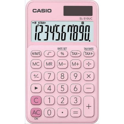 Obrázek CASIO kalkulačka SL 310UC PK, Kapesní kalkulátor