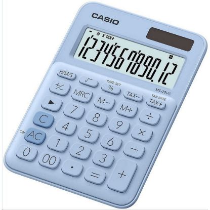 Obrázek CASIO kalkulačka MS 20UC LB, Stolní kalkulátor