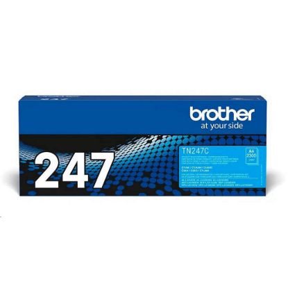 Obrázek BROTHER Toner TN- 247C - PRO HLL3210 HLL3270 DCPL3510 DCPL3550 MFCL3730 MFCL3770 - cca 2300stran